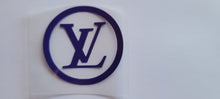 Load image into Gallery viewer, Logo LV Luis Vuitton Circle Symbol Iron-on Decal (heat transfer)