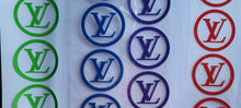 Load image into Gallery viewer, Logo LV Luis Vuitton Circle Symbol Iron-on Decal (heat transfer)