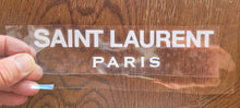 Load image into Gallery viewer, YSL Yves Saint Laurent Logo Iron-on Sticker (heat transfer)