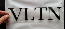Load image into Gallery viewer, Valentino VLTN logo Iron-on Decal (heat transfer)