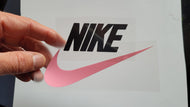 Nike two colours Logo Iron-on Sticker (heat transfer)