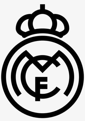 Real Madrid Soccer Logo Sticker Iron On