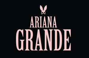Ariana Grande Logo for T-shirt Iron-on Sticker
