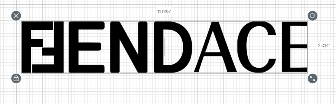 FENDACE FENDI x Versace Set 8, Black Sticker Stamp Sheet Designer Logo Gift  Wrap