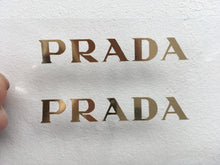 Load image into Gallery viewer, Prada Logo Iron-on Sticker (heat transfer)