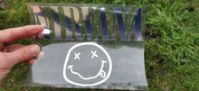 Load image into Gallery viewer, Nirvana Iron-on Decal (heat transfer)