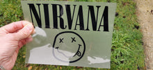 Load image into Gallery viewer, Nirvana Iron-on Decal (heat transfer)