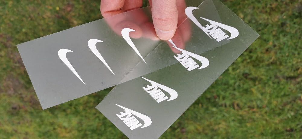 Set of Twelve 2 Nike Iron On Patch Decal Transfers