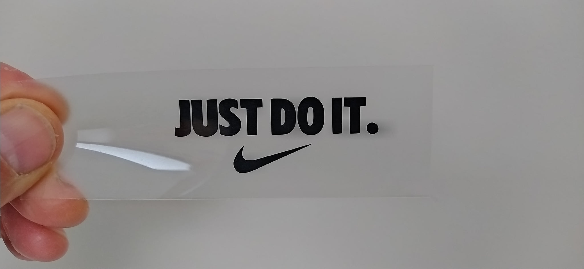 Just do it Nike Logo Iron-on Sticker (heat transfer) – Customeazy