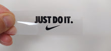 Load image into Gallery viewer, just do it logo