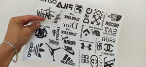 Moschino Logo Iron-on Sticker (heat transfer) – Customeazy