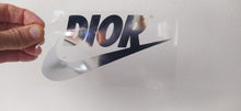 Load image into Gallery viewer, Nike x Dior Logo Iron-on Sticker (heat transfer)