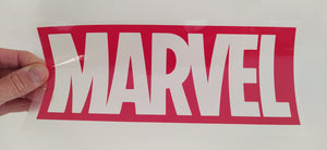 Marvel Logo Iron-on Sticker (heat transfer)