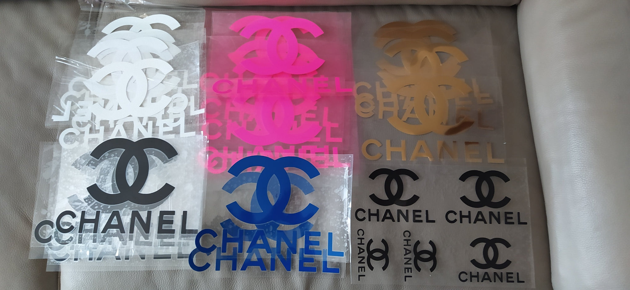 Chanel Brand Logo Iron-on Decal (heat transfer) – Customeazy