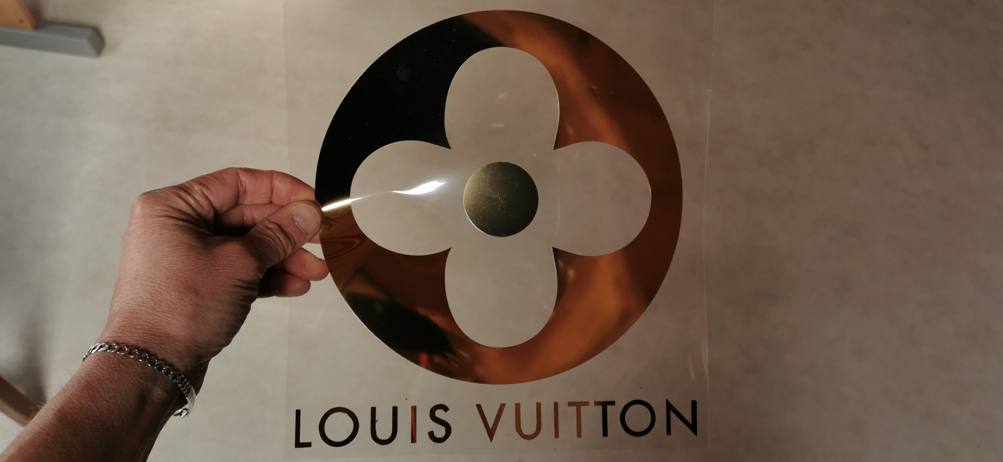 Louis Vuitton LV T-Shirt Tee Shirt Vinyl Heat Press Custom