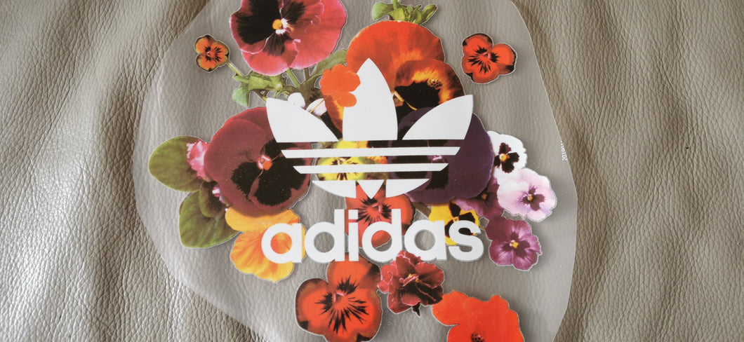 Adidas Flowers Big Color Logo