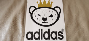 Adidas Bear Crown Big Color Logo