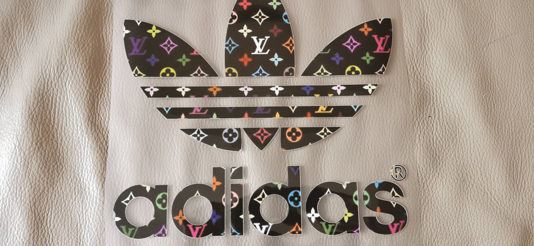 Adidas x LV Big Color Logo – Customeazy