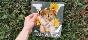 LV Louis Vuitton Bear Big Color Logo