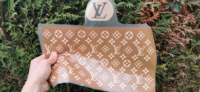 LV Louis Vuitton Emblem Big Color Logo