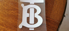 Load image into Gallery viewer, Burberry TB Logo Sticker Iron-on