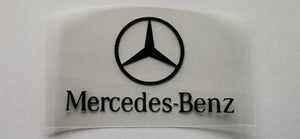 Mercedes Benz Logo Iron-on Sticker (heat transfer)