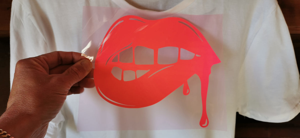 Lips Logo Dripping Sticker Iron-on – Customeazy
