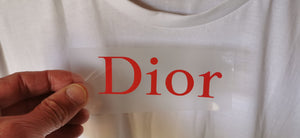 Dior Logo Red