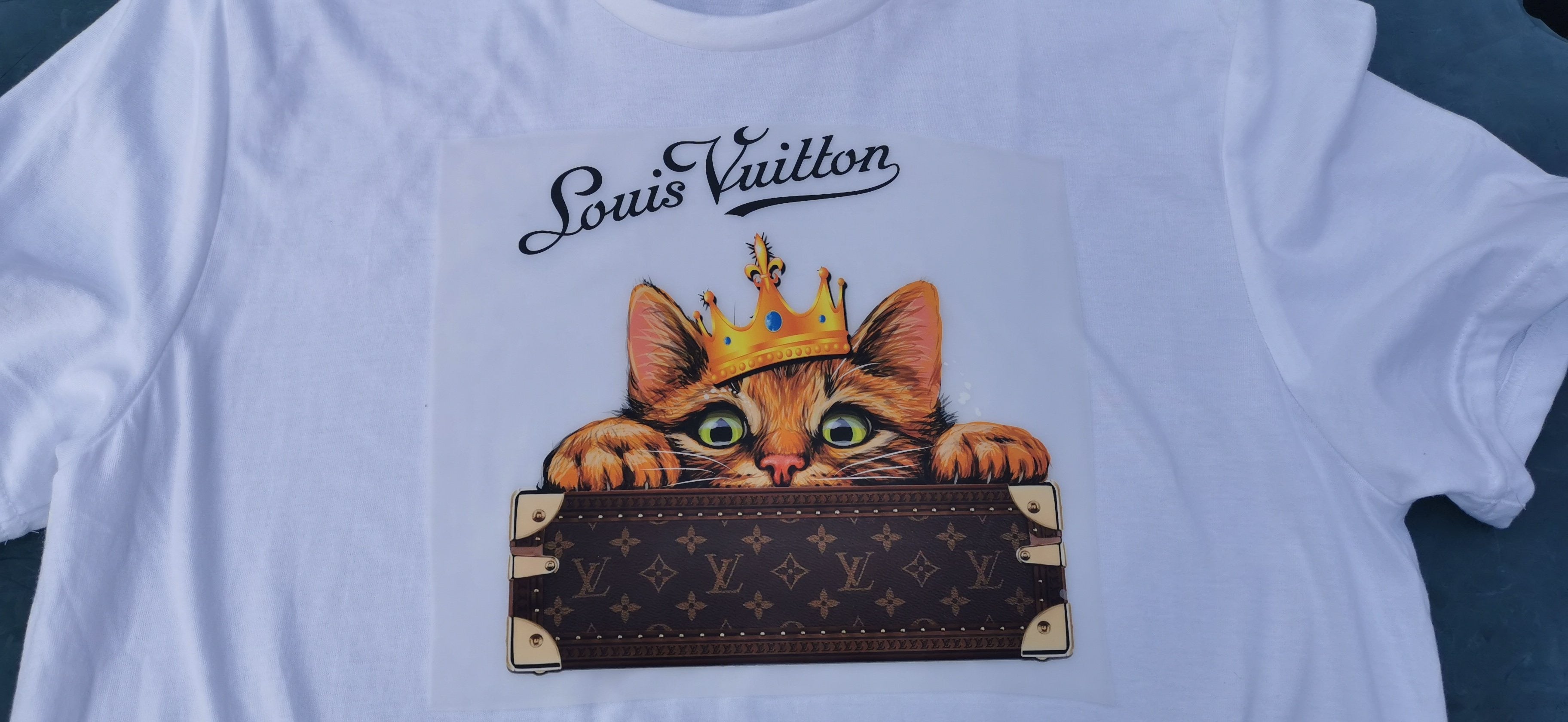 Louis Vuitton Shirt for Cat  Classic LV Tank Tops for Cats