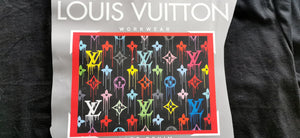 LV Drip Louis Vuitton Big Color Logo