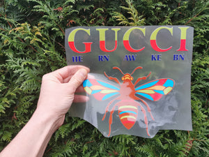 Gucci Bee  Big Color Logo