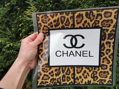 Chanel  Leopard Big Color Logo