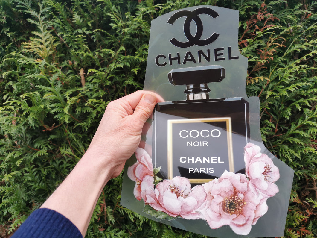 Chanel Coco Flowers  Big Color Logo