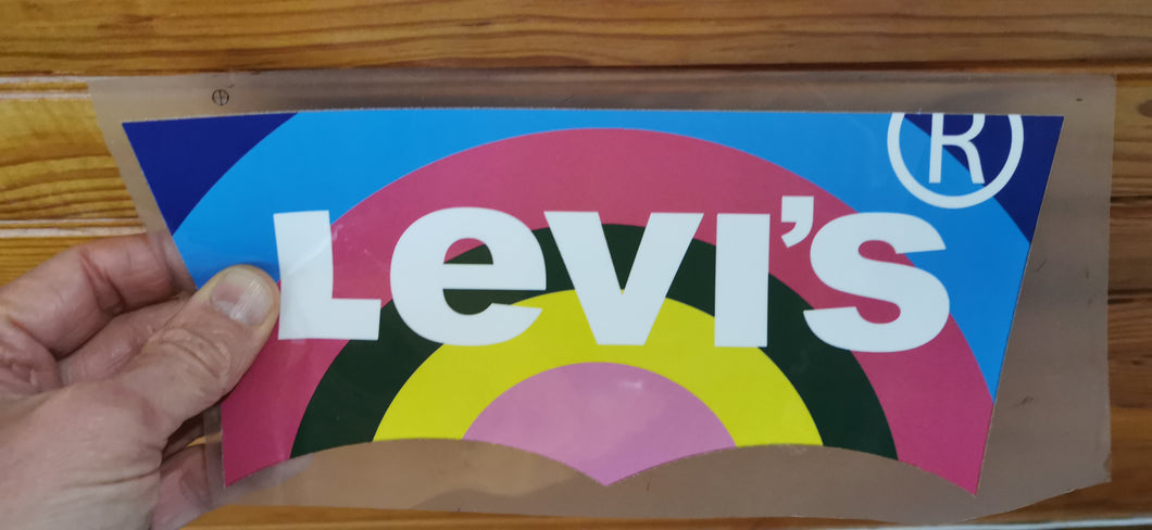 Levis Flowers Big Color Logo