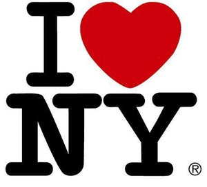 I love NY Logo Iron-on Sticker (heat transfer)