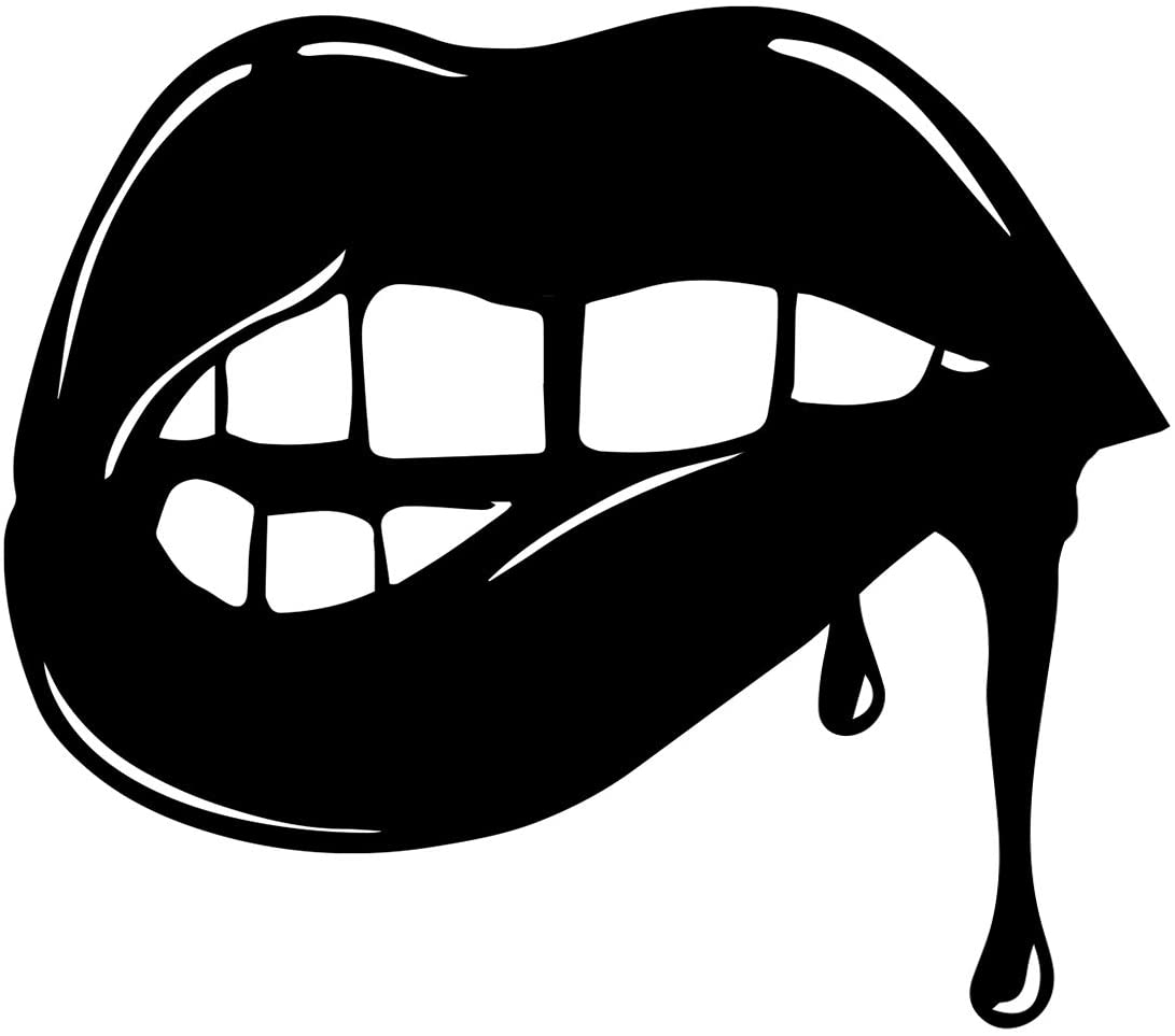 Lips Logo Dripping Sticker Iron-on – Customeazy