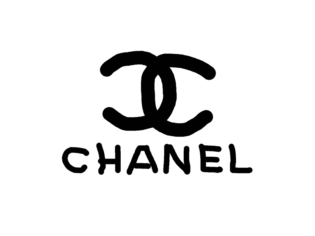 Chanel Artistical Logo Iron-on Decal (heat transfer patch
