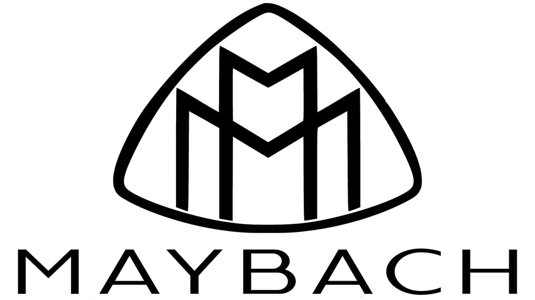 Mercedes Benz Maybach Logo Iron-on Decal (heat transfer)