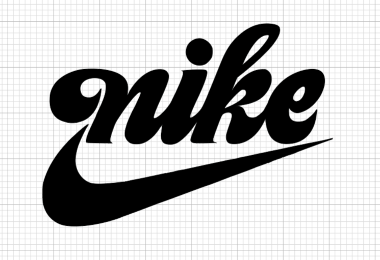 Nike oldschool Logo 2 Sticker (heat transfer) – Customeazy
