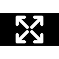 OFF WHITE Iron-on Decal (heat transfer)