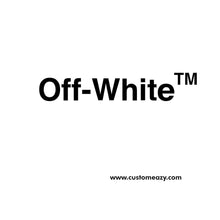 Load image into Gallery viewer, OFF WHITE Logo Iron-on Decal (heat transfer)