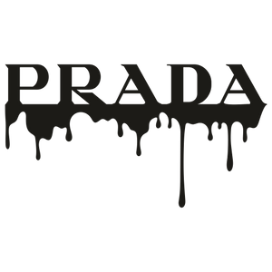 Prada Logo Dripping