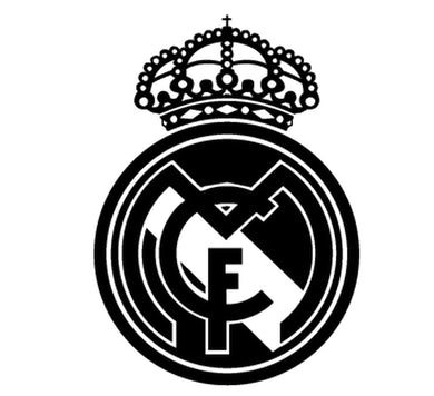 Real Madrid Soccer Logo Sticker Iron On