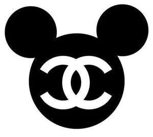 Chanel Mikey logo Iron-on Decal (heat transfer)