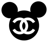 Chanel Mikey logo Iron-on Decal (heat transfer)