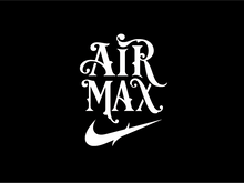 Load image into Gallery viewer, Nike Air Max Brand Logo Iron-on Decal (heat transfer)