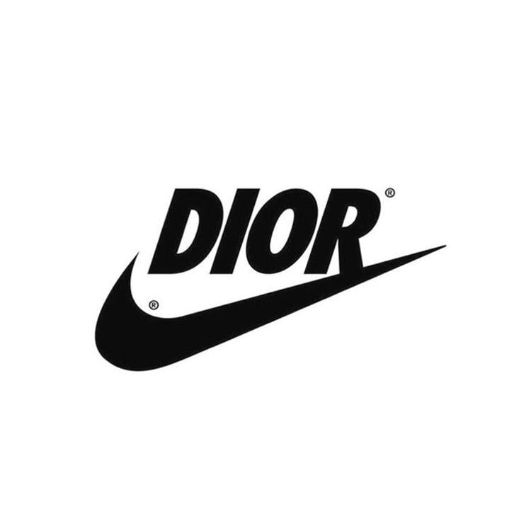 Mirar Lágrima Goma de dinero Nike x Dior Logo Iron-on Sticker (heat transfer) – Customeazy