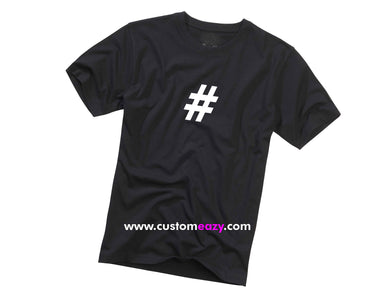 #  HASHTAG Logo Iron-on Decal (heat transfer)