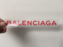 Load image into Gallery viewer, Balenciaga Logo Iron-on Sticker (heat transfer)