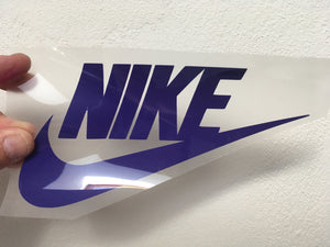Nike Logo Purple